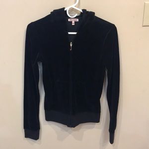 Juicy couture black with golden letter jacket